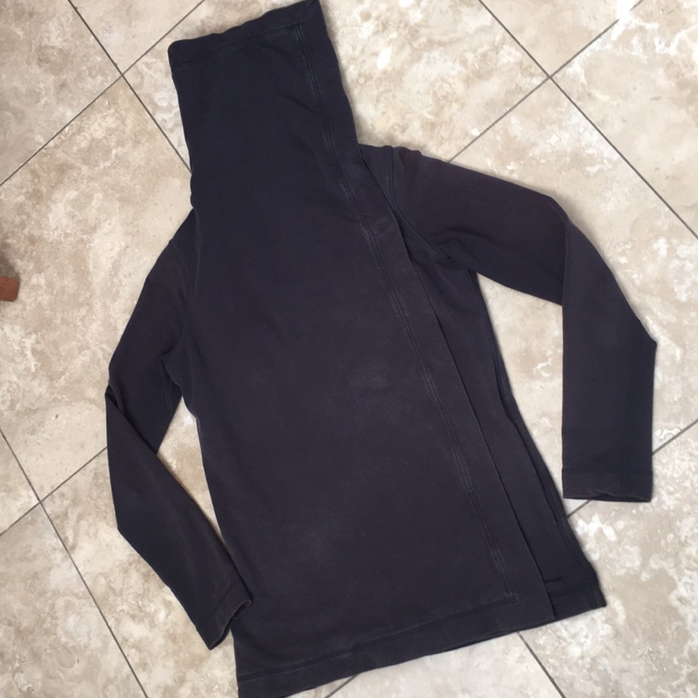 Lululemon wrap spandex mock collar jacket